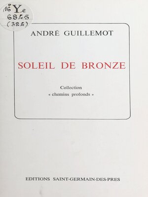 cover image of Soleil de bronze